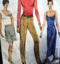 9465 VOGUE EZ BIAS STRT-A-SKIRT LENGTHS,PANTS PATTERN 6-10